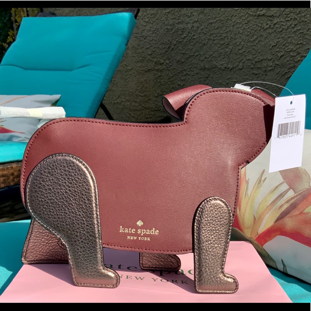 Kate Spade leather Puppy Purse - Picture 2 of 8